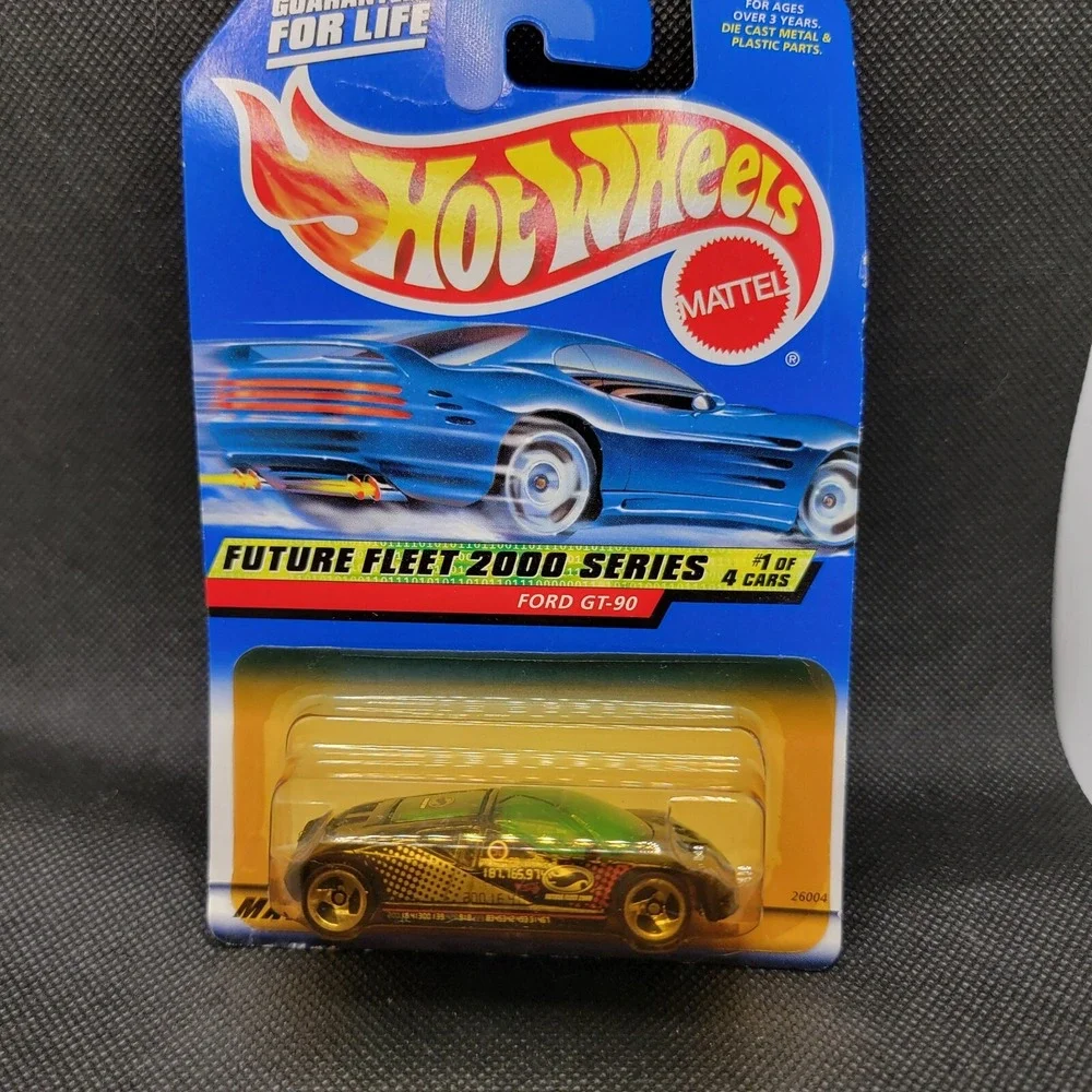 Hot Wheels Future Fleet 2000 Series #1 of 4 Cars Ford GT-90